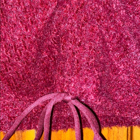 Altar’d State Wine Chanel Sweater - Picture 6 of 8